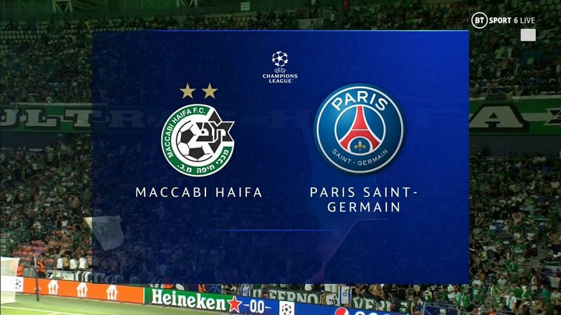 Soi kèo Paris SG vs Maccabi Haifa