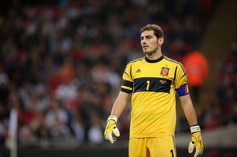13. Thủ môn huyền thoại Iker Casillas (Tây Ban Nha)