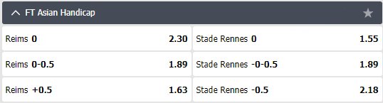 Tip soi kèo trực tiếp Châu Á full trận Reims vs Rennes
