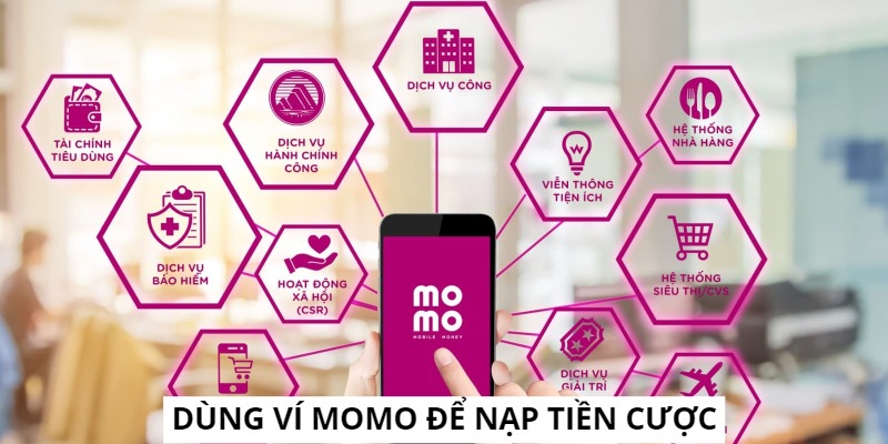 Tiến hành giao dịch hiện đại bằng ví điện tử Momo